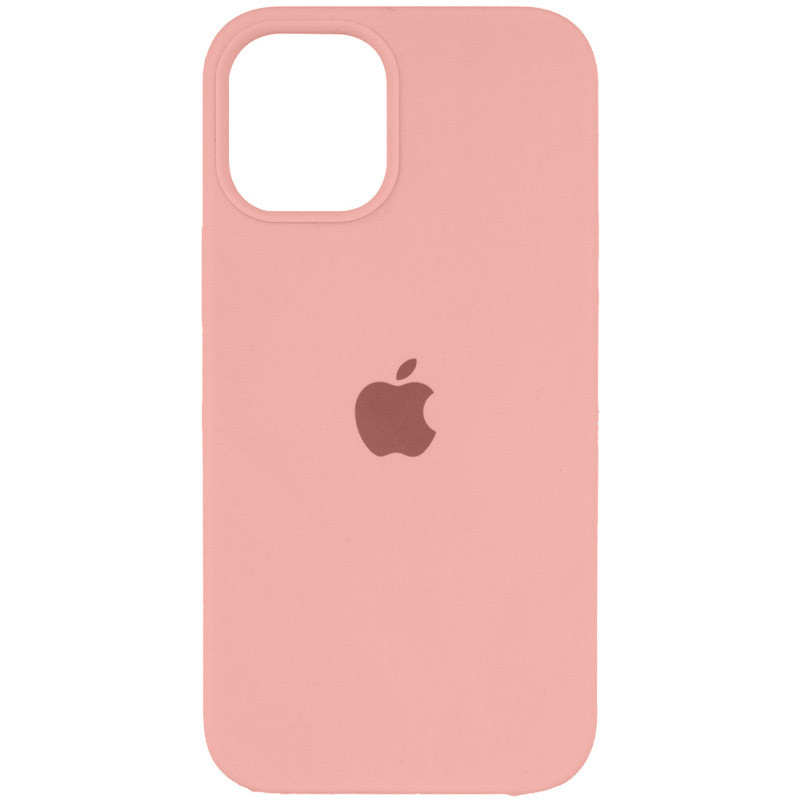 Silicone Case Full Protective (AA) для iPhone 14 Pro Max (6.7") (Peach)-0